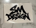 Sm Design brand sticker